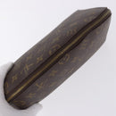LOUIS VUITTON Monogram Trousse Demi Ronde Cosmetic Pouch M47520 LV Auth ka5552-6
