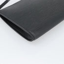 LOUIS VUITTON Epi Pochette Accessoires Accessory Pouch Black M52982 Auth ka5553-14