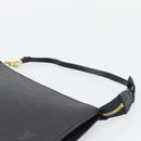 LOUIS VUITTON Epi Pochette Accessoires Accessory Pouch Black M52982 Auth ka5553-8