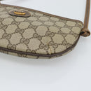 GUCCI GG Supreme Shoulder Bag PVC Leather Beige Gold Tone 904 02 020 Auth ka5554-10