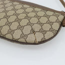 GUCCI GG Supreme Shoulder Bag PVC Leather Beige Gold Tone 904 02 020 Auth ka5554-12