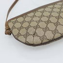 GUCCI GG Supreme Shoulder Bag PVC Leather Beige Gold Tone 904 02 020 Auth ka5554-13