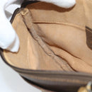 GUCCI GG Supreme Shoulder Bag PVC Leather Beige Gold Tone 904 02 020 Auth ka5554-18