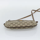 GUCCI GG Supreme Shoulder Bag PVC Leather Beige Gold Tone 904 02 020 Auth ka5554-9