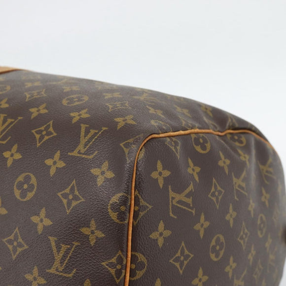 LOUIS VUITTON Monogram Keepall 55 Boston Bag M41424 LV Auth ka5557