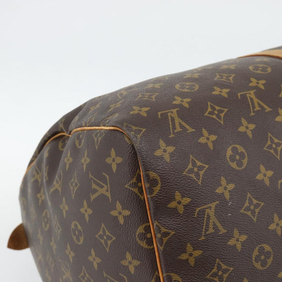 LOUIS VUITTON Monogram Keepall 55 Boston Bag M41424 LV Auth ka5557