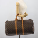 LOUIS VUITTON Monogram Keepall 55 Boston Bag M41424 LV Auth ka5557-19