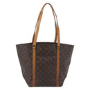 LOUIS VUITTON Monogram Sac Shopping Tote Bag M51108 LV Auth ka5558-3