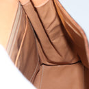 CELINE Macadam Canvas Hand Bag PVC Leather Brown Gold Auth ka556-18
