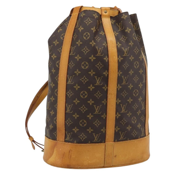 LOUIS VUITTON Monogram Randonnee GM Shoulder Bag M42244 LV Auth ka5560