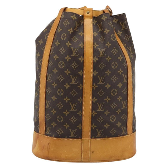 LOUIS VUITTON Monogram Randonnee GM Shoulder Bag M42244 LV Auth ka5560