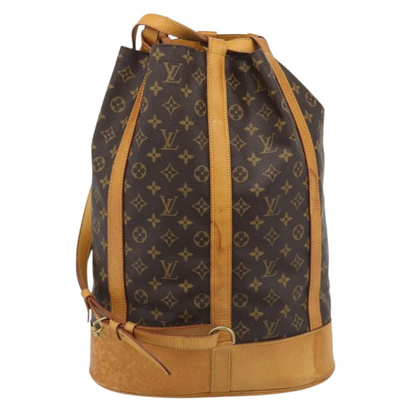 LOUIS VUITTON Monogram Randonnee GM Shoulder Bag M42244 LV Auth ka5560