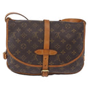 LOUIS VUITTON Monogram Saumur 30 Shoulder Bag M42256 LV Auth ka5561-2