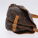 LOUIS VUITTON Monogram Saumur 30 Shoulder Bag M42256 LV Auth ka5561-3