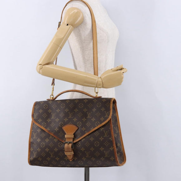 LOUIS VUITTON Monogram Beverly Hand Bag 2way M51120 LV Auth ka5562