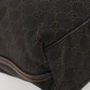 GUCCI GG Canvas Shoulder Bag Brown 101341 Auth ka5565-11