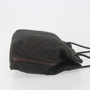 GUCCI GG Canvas Shoulder Bag Brown 101341 Auth ka5565-4