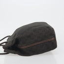 GUCCI GG Canvas Shoulder Bag Brown 101341 Auth ka5565-5