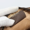 GUCCI GG Supreme Web Sherry Line Clutch Bag PVC Beige 156 01 034 Auth ka5569-19