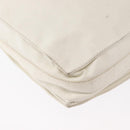 LOEWE Shoulder Bag Leather White Gold Auth ka557-15