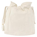 LOEWE Shoulder Bag Leather White Gold Auth ka557-13