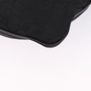 GUCCI GG Canvas Shoulder Bag Black Silver 509639 Auth ka5571-15