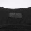GUCCI GG Canvas Shoulder Bag Black Silver 509639 Auth ka5571-19