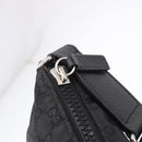 GUCCI GG Canvas Shoulder Bag Black Silver 509639 Auth ka5571-9