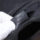 GUCCI GG Canvas Shoulder Bag Black Silver 509639 Auth ka5571-12