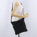 GUCCI GG Canvas Shoulder Bag Black Silver 509639 Auth ka5571-25