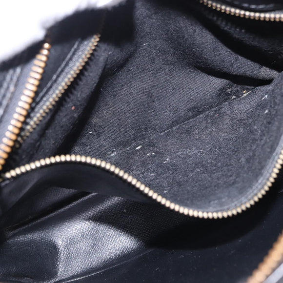 LOUIS VUITTON Epi Trocadero 23 Shoulder Bag Black M52302 LV Auth ka5573