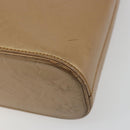 LOUIS VUITTON Monogram Mat Sutter Shoulder Bag Beige M55167 LV Auth ka5576-12