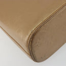 LOUIS VUITTON Monogram Mat Sutter Shoulder Bag Beige M55167 LV Auth ka5576-13