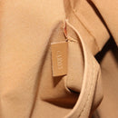 LOUIS VUITTON Monogram Mat Sutter Shoulder Bag Beige M55167 LV Auth ka5576-23