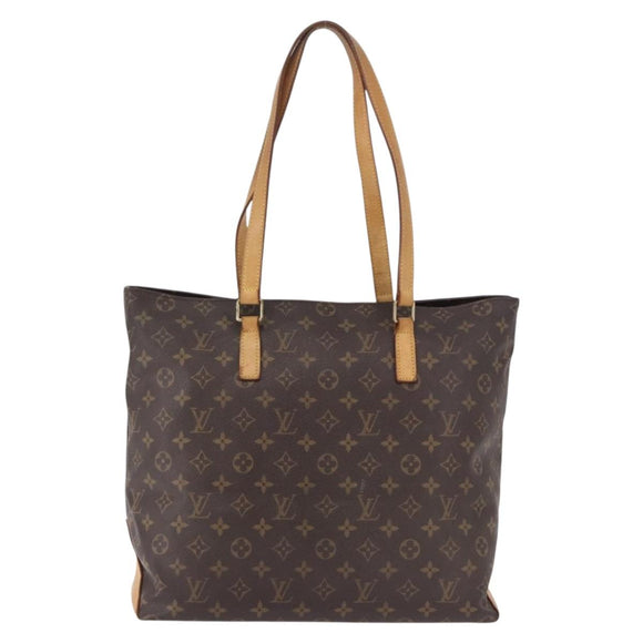 LOUIS VUITTON Monogram Cabas Mezzo Tote Bag M51151 LV Auth ka5579