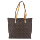 LOUIS VUITTON Monogram Cabas Mezzo Tote Bag M51151 LV Auth ka5579-2