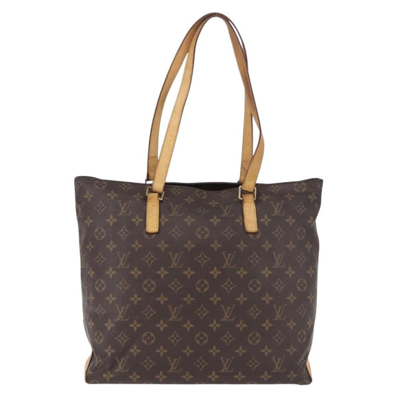 LOUIS VUITTON Monogram Cabas Mezzo Tote Bag M51151 LV Auth ka5579