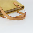 LOUIS VUITTON Monogram Vernis Houston Hand Bag Beige M91004 LV Auth ka558-7
