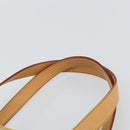 LOUIS VUITTON Monogram Vernis Houston Hand Bag Beige M91004 LV Auth ka558-14