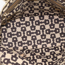 GUCCI GG Canvas Sherry Line Hand Bag Beige Gold 137396 Auth ka5582-11