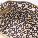 GUCCI GG Canvas Sherry Line Hand Bag Beige Gold 137396 Auth ka5582-18