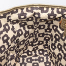 GUCCI GG Canvas Sherry Line Hand Bag Beige Gold 137396 Auth ka5582-19