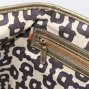 GUCCI GG Canvas Sherry Line Hand Bag Beige Gold 137396 Auth ka5582-20