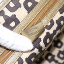 GUCCI GG Canvas Sherry Line Hand Bag Beige Gold 137396 Auth ka5582-12