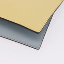 FENDI Tote Bag Leather Yellow Auth ka5585V-14