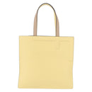 FENDI Tote Bag Leather Yellow Auth ka5585V-2