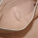 GUCCI GG Supreme Sherry Line Tote Bag PVC Beige Gold 631685 Auth ka5586-22