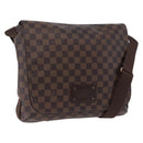 LOUIS VUITTON Damier Ebene Brooklyn MM Shoulder Bag N51211 LV Auth ka5587-1