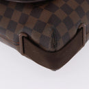 LOUIS VUITTON Damier Ebene Brooklyn MM Shoulder Bag N51211 LV Auth ka5587-14