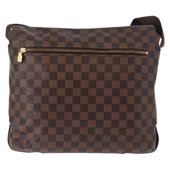 LOUIS VUITTON Damier Ebene Brooklyn MM Shoulder Bag N51211 LV Auth ka5587